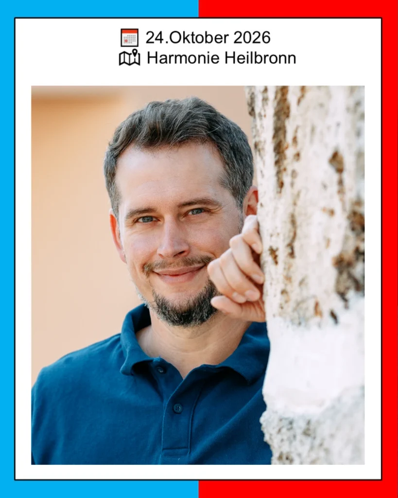 Autor Richard Heinrich auf der Buchmesse LEIGA in Heilbronn
